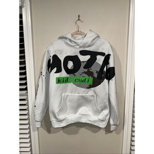 Four Cactus Kid Cudi Hoodie Man on the Moon3 MOTM3 Medium*